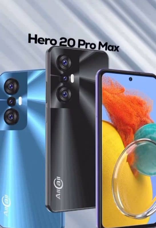 Hero 20 Pro Max New Brand Hai 6+6 256GB Rom 3