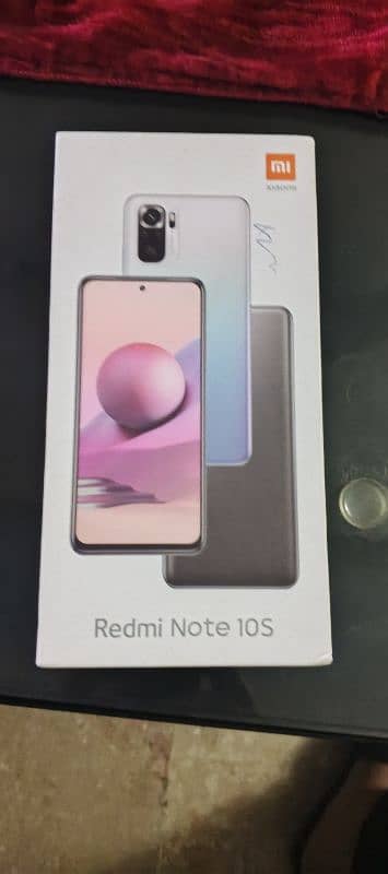 Redmi Note 10s 8gb/128gb . Box + charger 6