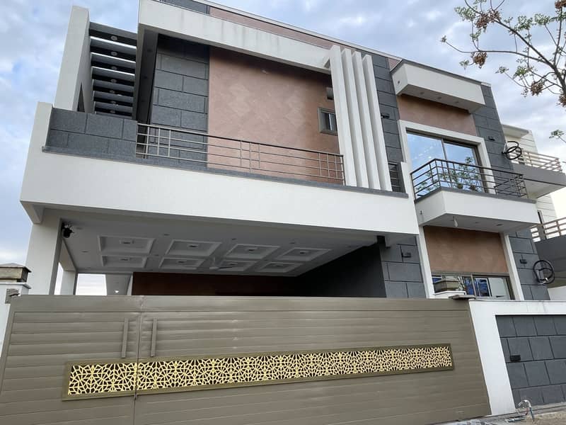 10 Marla Brand New House On 50 Feet Wide Road Available For Sale In Topcity Islamabad 1