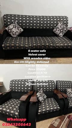 5 SEATER SOFA SET