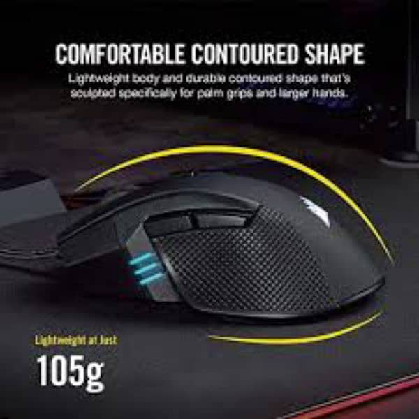 Corsair ironclaw RGB FPS/MOBA Gaming mouse 2