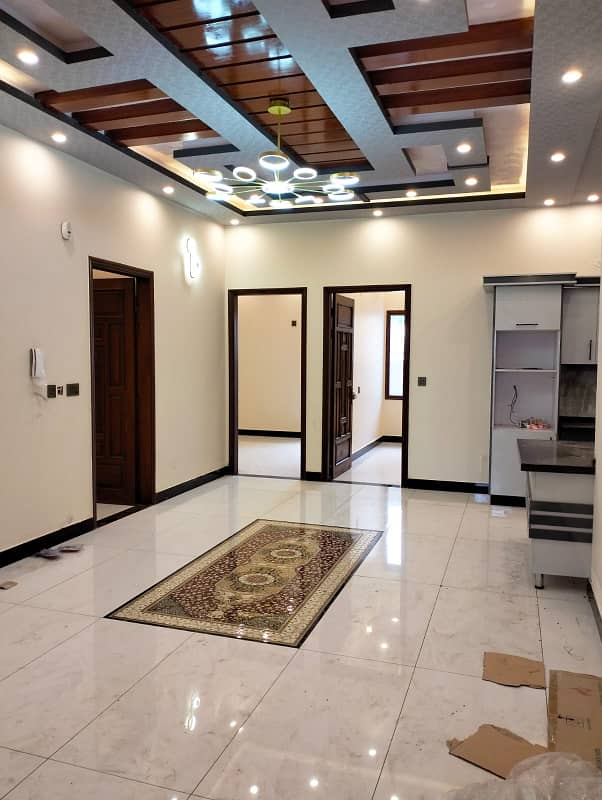 4 BED DD BRAND NEW PORTION WITH ROOF FOR SALE IN GULSHAN-E-IQBAL BLOCK 2 10