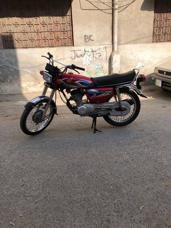 Honda cg 125 brand new condition 1