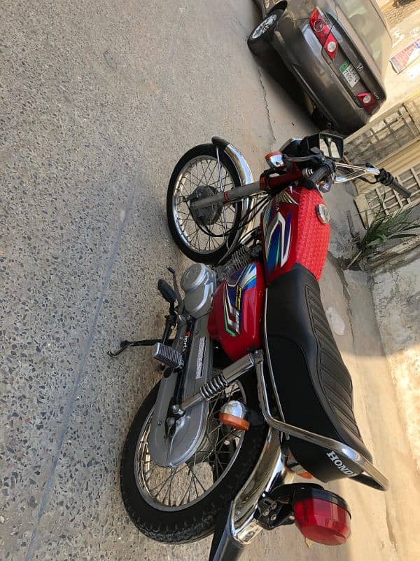 Honda cg 125 brand new condition 6