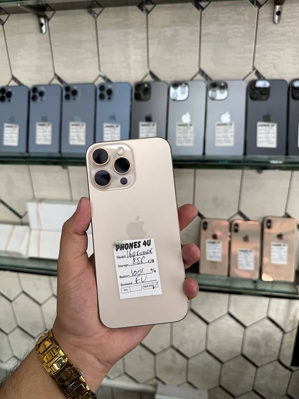 I phone 16 pro max 256gb Non PTA factory unlocked 4