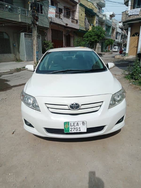 Toyota Corolla XLI 2010 11