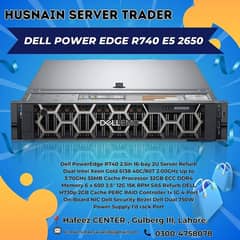 Dell PowerEdge R740 2.5in 16-bay 2U Server Refurb  Dual Intel Xeon Go