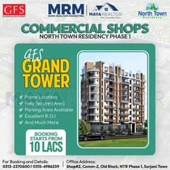 Shop Available 4 Years Installment in North Town Residency Phase 1