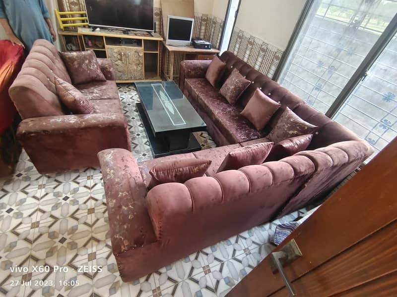 U shape sofa set - Corner sofa set - Decent sofa set - sofa 11