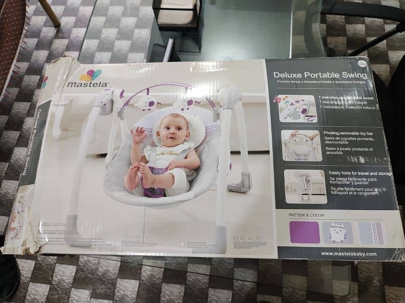 Mastela Deluxe Portable Baby Swing. . . . 0