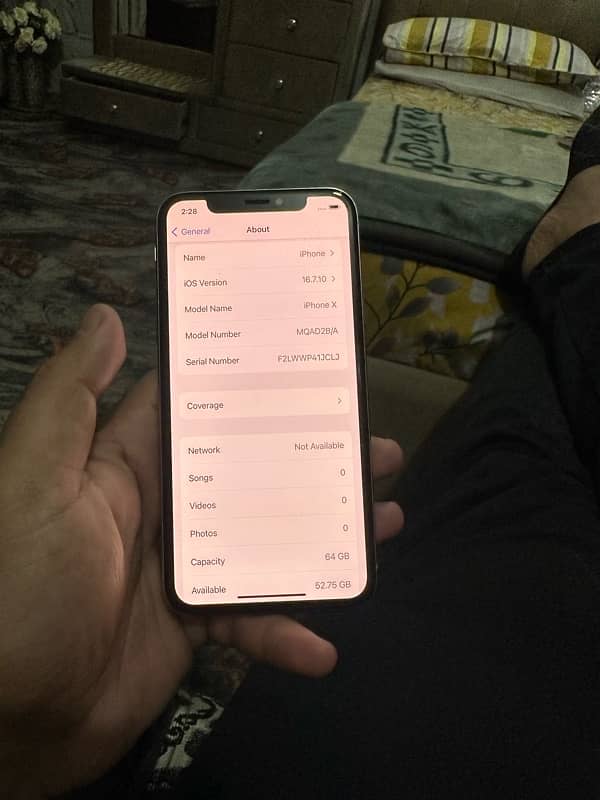 iphone x 64gb non pta 3