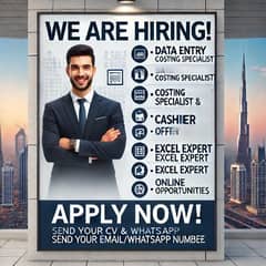 JOBS IN UAE ( Dubai) +971 545564582 Read Full add then send me CV