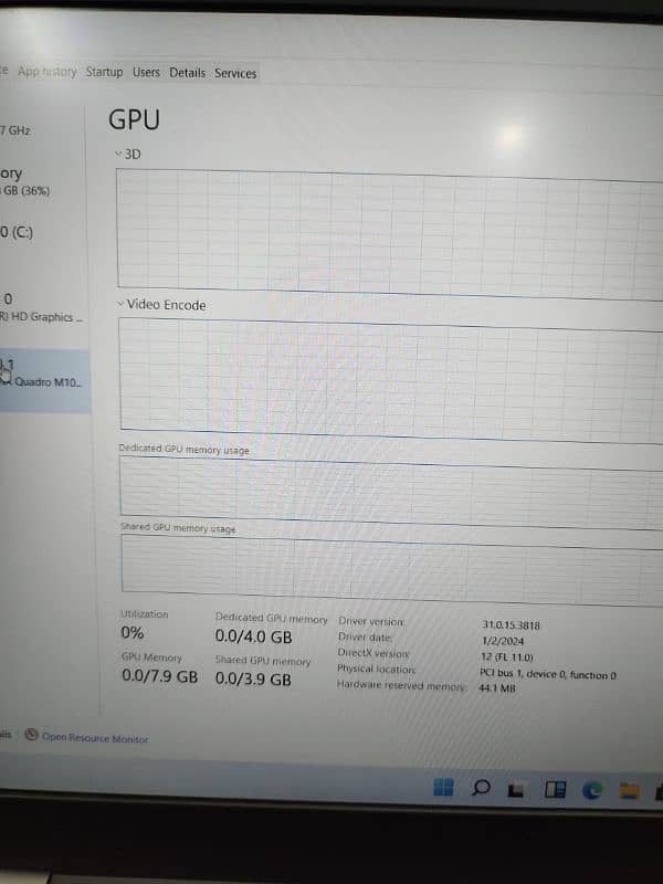 Lenovo P50 i7 6th Gen 4GB Nvidia graphic Card 11