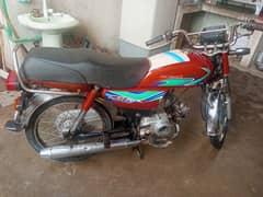 70Cc honda bike good condition