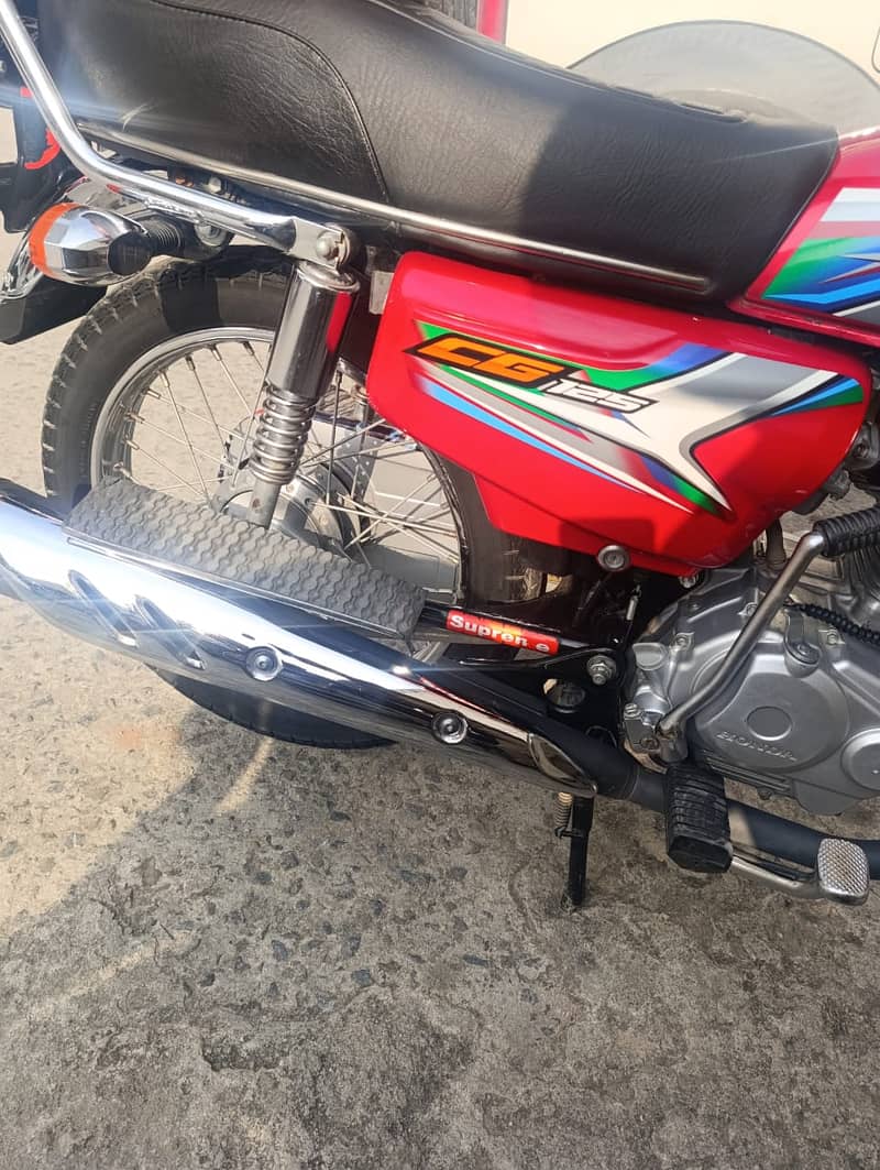 Honda CG 125 Model 2023 | All PUNJAB Number | 03318108282 7