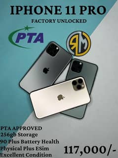 iphone 11Pro Factory Unlocked 256gb PTA Approved