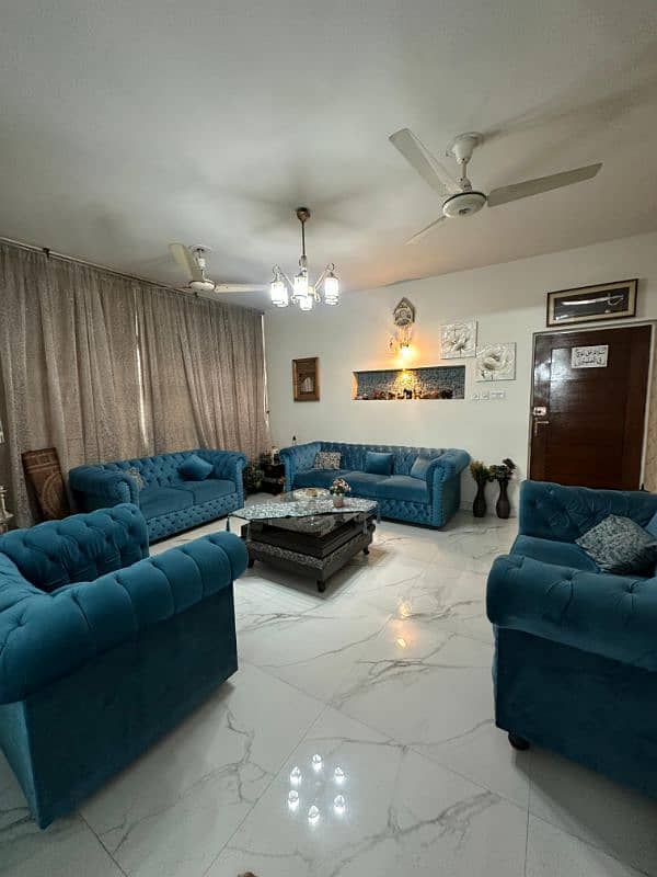 8 seater sofa set. 6