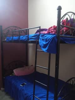 Use Double single hostel bed