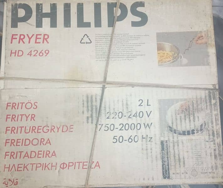 Philips fryer HD 4269 2