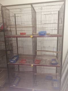 cage and boxes available