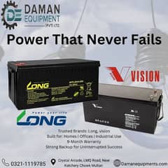 Dry Battery 100ah tower battery