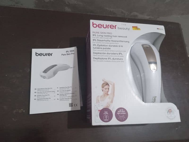 beurer hair removal machine 0