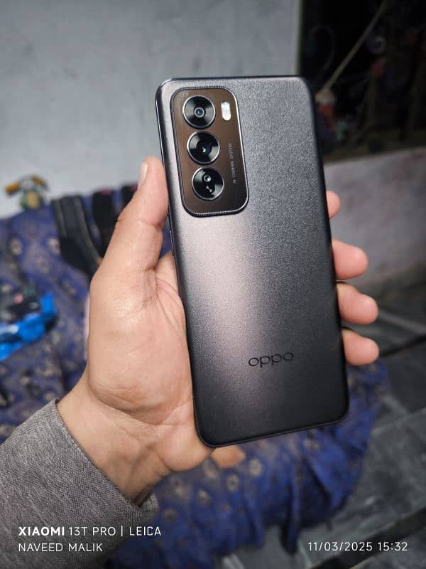 OPPO Reno 12 12+12/512 5G Non pta sim time full 8