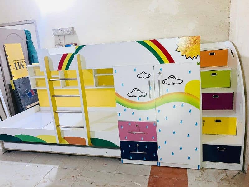 kids furniture bunk beds customize 4