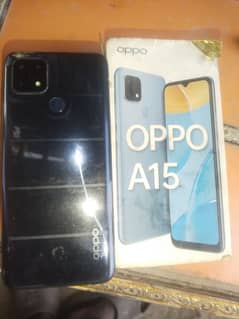 OPPO A15 3GB Ram 32GB storage All okay with Box and charger