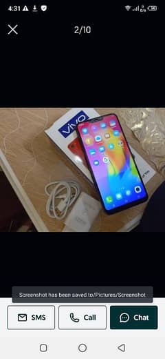 Vivo Y83 6/128 Full Box complete accessories