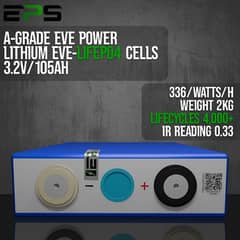 3.2 v 105A  Eve lithium cells