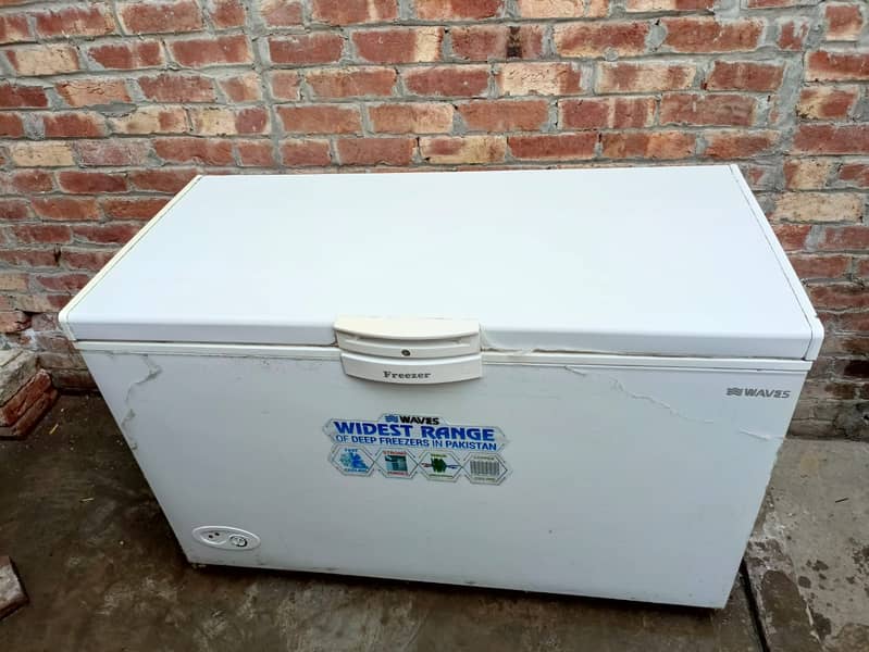 Waves Single Door Large Size ClasseY Deep FreeZer 1