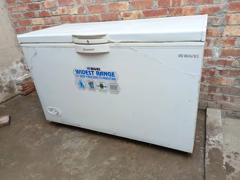 Waves Single Door Large Size ClasseY Deep FreeZer 2