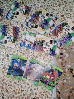 Ben 10 cards stone paper scissors