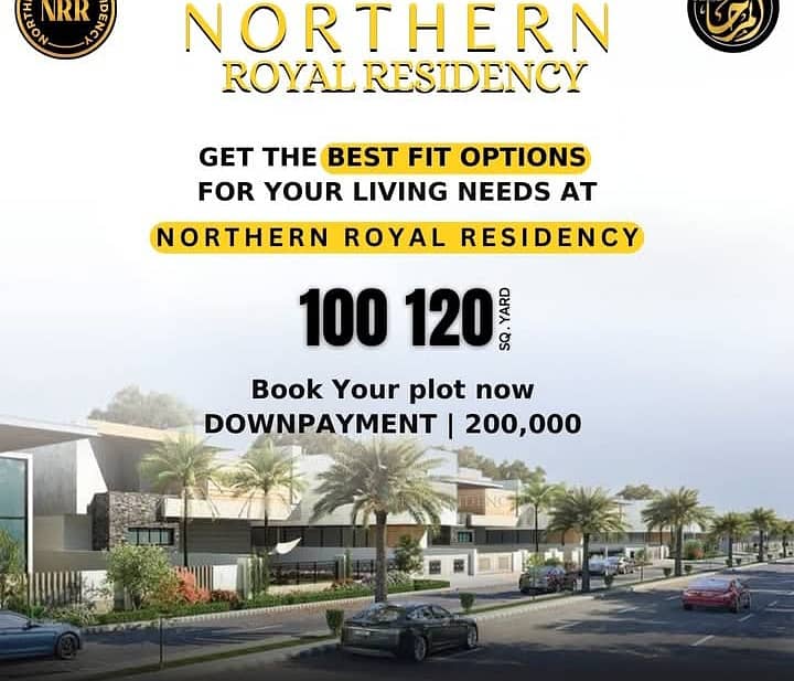 Northern Royal Residency 120 Sq Yards Plot 1