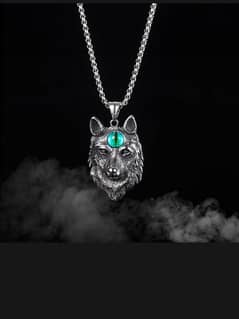 Retro New Wolf Head Eyes Blue. Good look giving,and best personality