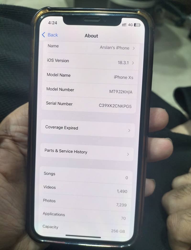 Iphone Xs pta Approve 4