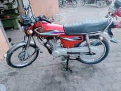 Honda 125 2014/15 Lahore number