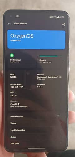 OnePlus 9 good and fresh condition