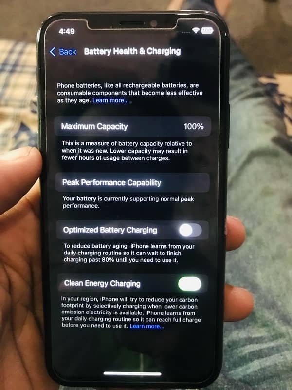 IPhone X 64GB PTA Approved 5