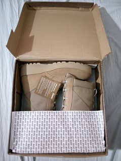 Army Long Shoes| Servis Combat Boot| New Article| Size 9M| Box Packed