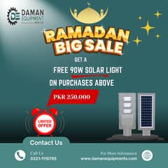 Ramzan Special Offer--Free 90W Solar Iight