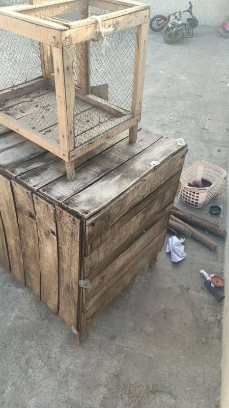 wood cage for sale 0