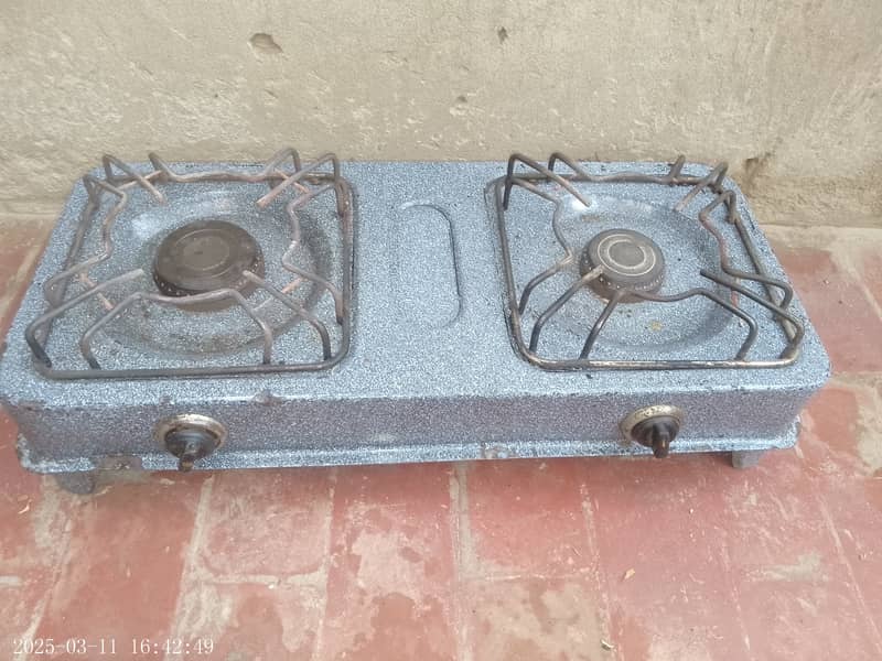  Double Burner Gas Stove – Best Quality  1