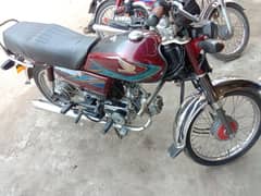 Honda CD 70 for sale is number py call karen 0308 1484202