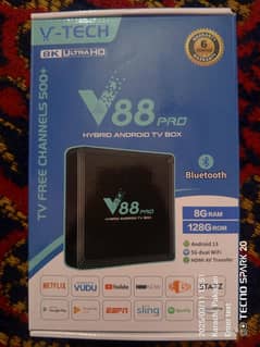 TV Box V88pro 8K 8/128