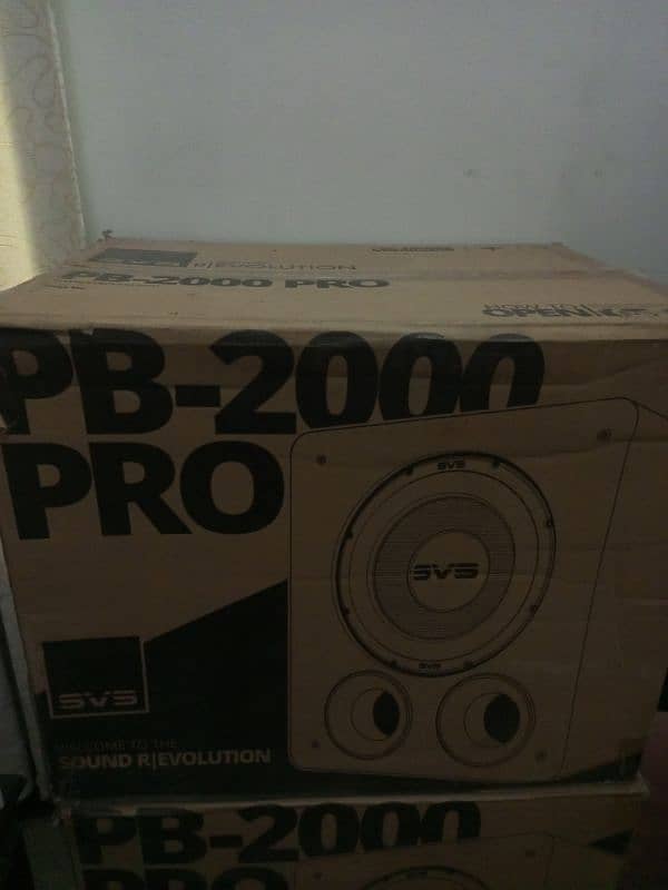 SVS PB2000 PRO (KLIPSCH,BOSE,DENON,MARANTZ,KEF,YAMAHA,B&W,AMPLIFIER,BO 1