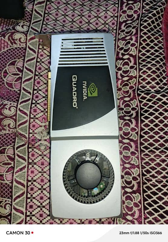 Nvida Quadro FX 4800 For Sale 1.5 GB Ka Card Hain 0