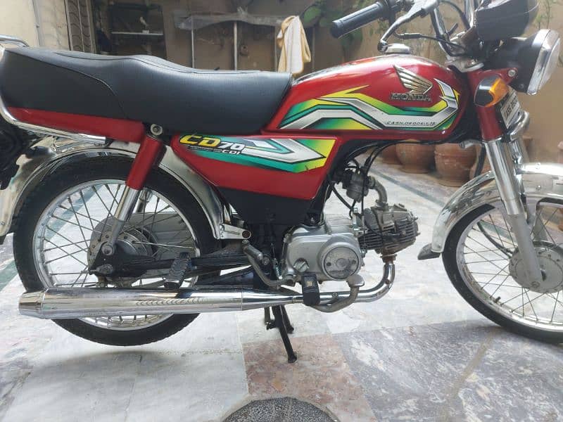 Honda cd 70 Lush condition 2023 model 5