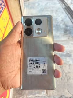 infinix note40 pro with box and wireless charger lush condition